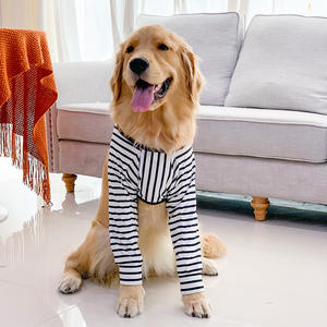 Ropa para mascotas, ropa de protección para el codo de pelo dorado, antidesgaste, vendaje para heridas de perros grandes, cinturón auxiliar - Product Image 6