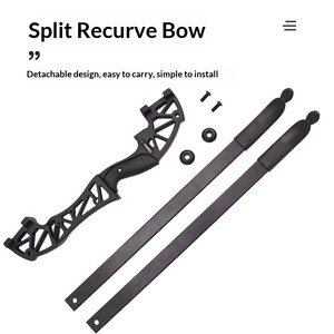 Ensemble d'<span class=keywords><strong>arc</strong></span> recurve de précision en fibre de verre pour débutants et flèches en aluminium avec cible en papier et porte-flèches - Équipement de tir à l'<span class=keywords><strong>arc</strong></span> en plein air - Product Image 4