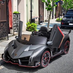 Bán Buôn Lamborghini Veneno Điện Trẻ Em Xe Đi Xe Đồ Chơi Hai Chỗ Ngồi Được Cấp Phép 2.4G Điều Khiển Từ Xa Âm Nhạc Đi Xe Trên Xe Cho Trẻ Em - Product Image 5