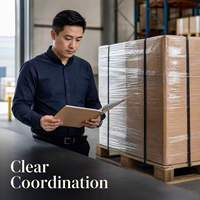Service de logistique internationale USA DDP Transitaire Agent maritime avec dédouanement Fret aérien et maritime Livraison porte-à-porte