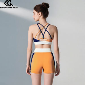 مخصص تلوين نشط أعلى ملابس رياضية ممارسة الرقص ارتداء كتلة المحاصيل الملونة لأكاديمية الرقص - Product Image 2