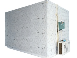 Porta a Doppia Anta per Cella Frigorifera Porta Scorrevole per Cella Frigorifera Disponibile con Finestre di Osservazione - Product Image 4