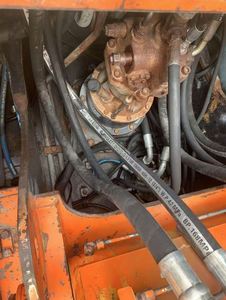 Used Hitachi EX100WD Wheeled Excavator 10 Ton Japan Original Sale 2022 <b>Model</b> Cheap Price Excellent Performance <b>Engine</b> & Pump - Product Image 4