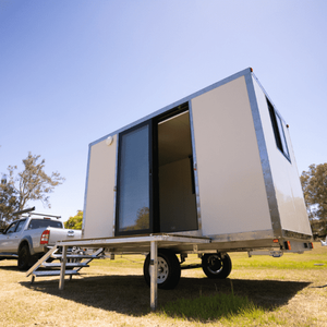 บ้านสำเร็จรูปเคลื่อนที่ขนาดเล็กที่ปรับแต่งได้ บ้านสำเร็จรูปสมัยใหม่ บ้านคอนเทนเนอร์เคลื่อนที่ บ้านพักอาศัยบนรถพ่วง - Product Image 2