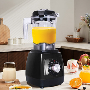 Licuadora de alta velocidad con capacidad de 1L-3L, múltiples cuchillas para preparar jugos, leche de soya, comida para bebés y moler carne. - Product Image 4
