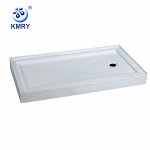Piatto <span class=keywords><strong>Doccia</strong></span> Rettangolare Moderno KMRY in Acrilico Bianco con Installazione Facile, Nuovo Design <span class=keywords><strong>per</strong></span> Box <span class=keywords><strong>Doccia</strong></span> da Bagno - Product Image 1