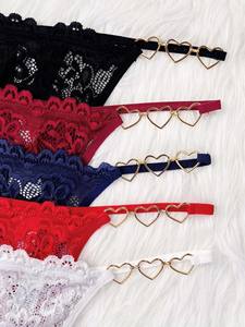 Mutandine <span class=keywords><strong>perizoma</strong></span> da <span class=keywords><strong>donna</strong></span> rosse personalizzate da <span class=keywords><strong>donna</strong></span> di san valentino pizzo Sexy da <span class=keywords><strong>donna</strong></span> con <span class=keywords><strong>perizoma</strong></span> - Product Image 5