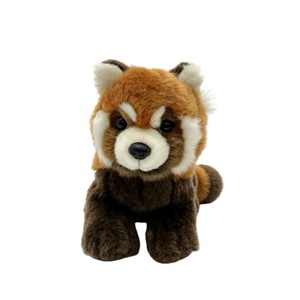 Peluche réaliste de <span class=keywords><strong>panda</strong></span> roux, jouet en peluche doux et réaliste de <span class=keywords><strong>panda</strong></span> roux, cadeau, souvenir de zoo, vente en gros, logo personnalisé - Product Image 1