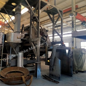 Granigliatrice Automatica a Tamburo Rotante con Turbina, per Granigliatura a Graniglia d'Acciaio, con Riduttore ad Alta Capacità per Superfici Metalliche - Product Image 4
