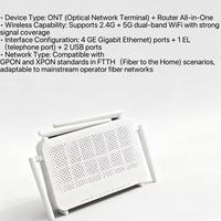 EG8145V5 (8145v5) ONT Router | 2.4G/5G Strong WiFi | 4GE+1EL+2USB | FTTH GPON XPON