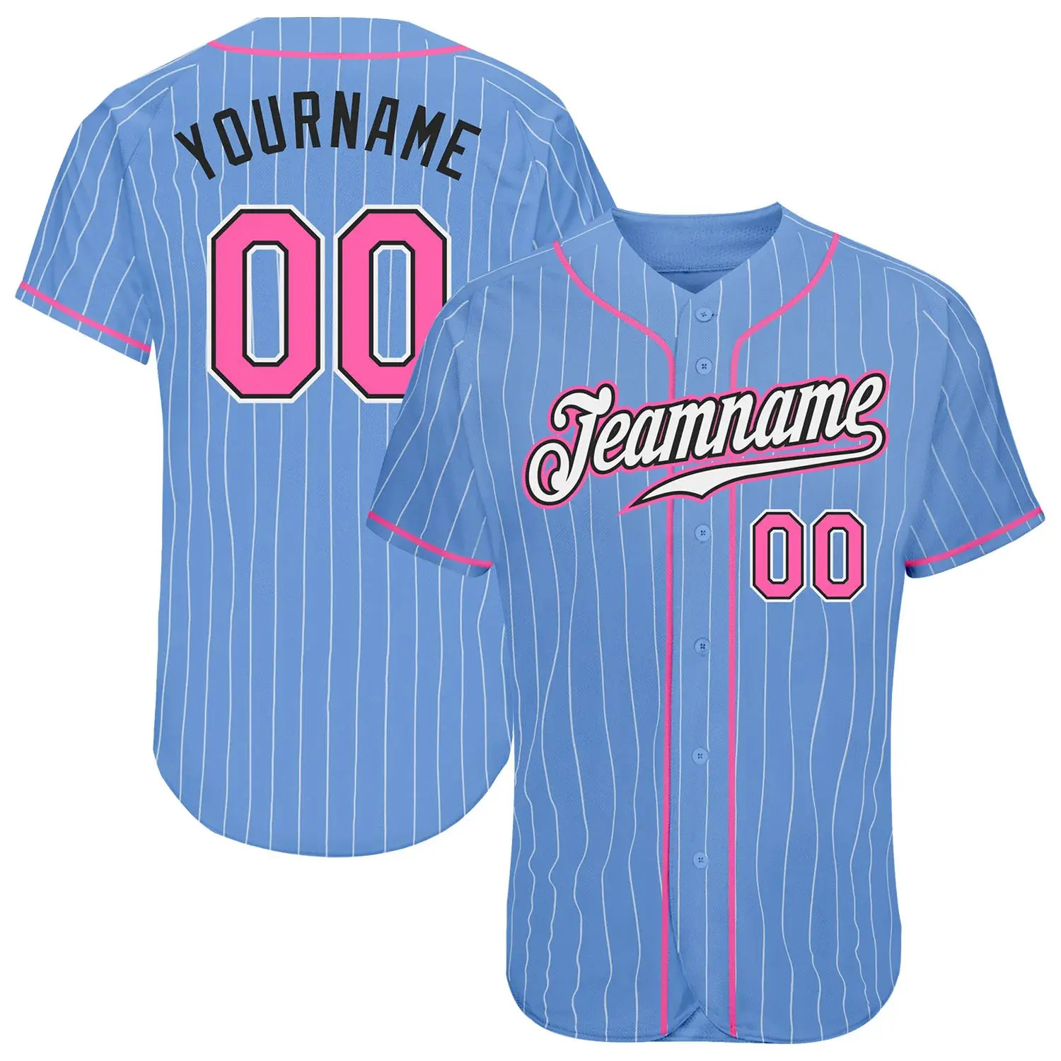 2023 Wholesale fashion polyester summer custom logo sports wear v-neck men's t shirt baseball jersey