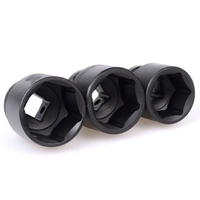 Jeu de douilles à chocs pour réparation automobile de 1 pouce, 8 pièces, 22-41 mm, douilles à chocs Cr-Mo de 1 pouce, kit de douilles pour perceuse sans fil