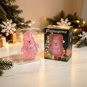 American-style Plastic Desktop Office Ornament Santa Claus Christmas Decoration <b>Gift</b> for Giving Squeeze Toy - Product Image 2
