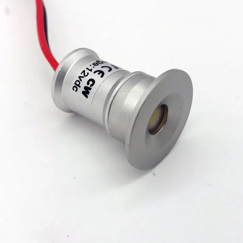 1W mini luz led bombilla 12v