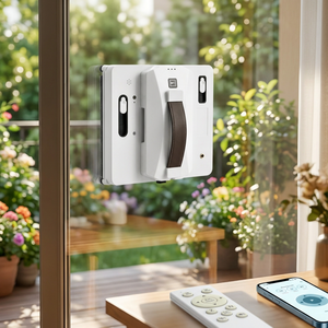 <span class=keywords><strong>Robot</strong></span> nettoyeur <span class=keywords><strong>de</strong></span> vitres électrique intelligent et entièrement automatique, télécommandé par application, pour usage domestique et haute altitude, <span class=keywords><strong>prix</strong></span> usine - Product Image 1