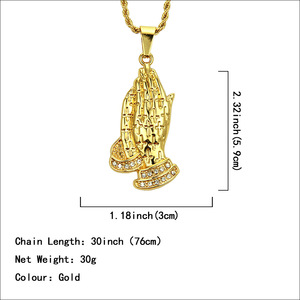 สร้อยคอจี้รูปทรงเรขาคณิตชุบทองคำแท้ ขายดีปี 2026 สไตล์ฮิปฮอปสำหรับผู้ชาย สร้อยคอแบบปรับได้ ขายส่งเครื่องประดับ - Product Image 4