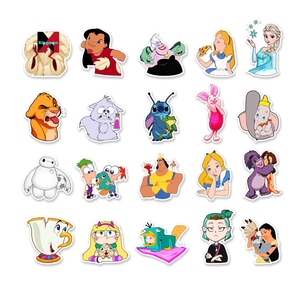 Productos Kawaii, 50 Uds., pegatinas de dibujos animados de Anime de los 90, cuaderno de grafiti para niños y calcomanías de tazas de agua, calcomanías de <span class=keywords><strong>personajes</strong></span> de TV para niños - Product Image 3