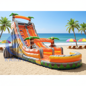 Tobogán Acuático Inflable Comercial <span class=keywords><strong>para</strong></span> Adultos con <span class=keywords><strong>Piscina</strong></span>, Diseño de Palmera <span class=keywords><strong>para</strong></span> Jardín Exterior - <span class=keywords><strong>Comprar</strong></span> Tobogán Acuático Inflable - Product Image 1