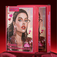 Palette de maquillage de luxe Julystar NET 171g 69 couleurs, fini scintillant, mat, illuminateur, blush, contour, tout-en-un