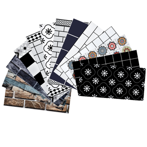 <span class=keywords><strong>Relief</strong></span> Peel and Stick Carrelage Autocollants Mosaïque Style Amovible Sticker Auto-Adhésif Carrelage <span class=keywords><strong>Papier</strong></span> <span class=keywords><strong>Peint</strong></span> pour Cuisine Toilette Home Decor - Product Image 5