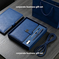 Coffret Cadeau d'Entreprise Élégant Personnalisé avec Logo : Carnet à Couverture Rigide et Stylo – Prêt à Expédier pour Achat d'Entreprise
