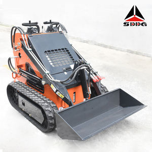 High Quality New Design Mini <strong>Skid</strong> Steer <strong>Loader</strong> 700kg 800kg <strong>Skid</strong> Steer Crawler <strong>Loader</strong> 16.8 Kw <strong>Loader</strong> With Attachment - Product Image 2
