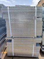 Grille en acier pressé verrouillable pour charges lourdes