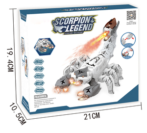Modèle de spray en plastique scorpion, jouets animaux à piles avec lumière et son, <span class=keywords><strong>2022</strong></span> - Product Image 2