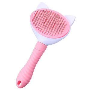 Mascota de un clic limpieza de <span class=keywords><strong>peine</strong></span> de fundido automático de cepillo de limpieza cepillo abierto barbero limpieza de la belleza - Product Image 1