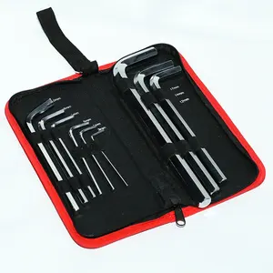 Maxpower SAE/Metric Chrome Vanadium Steel 9pcs Hex Key Set For Working Bicycles