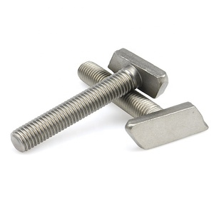 สลักเกลียวหัว T สแตนเลสแบบกำหนดเอง M6 M8 สลักเกลียวรูปตัว T แบบขนาน - Product Image 4