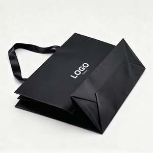Bolsas de Papel de Arte de Lujo Personalizadas para Compras, Cosméticos, Ropa, Artesanías, Zapatos, Cintas, Accesorios, Uso en Supermercados, Impresión de Logotipo, Promociones - Product Image 3
