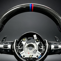 Volant de voiture en fibre de carbone personnalisé pour BMW F20 F30 F10 F15 F06 F12 F90 M3 M5 E92 E70 E90 E91 M Sports Prix d'usine