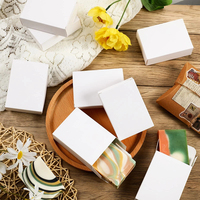 Savon recyclable personnalisé bombe de bain produit de nettoyage boîte de papier de soin boîtes de savon avec fenêtre