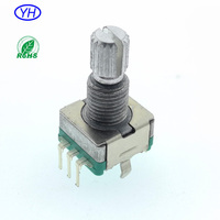 Codeur rotatif Ec11 PEC11 linéaire Mini encodeur commutateur 11mmPush interrupteur 20 pulse