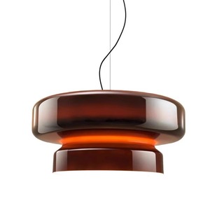 โคมไฟระย้าแก้ว LED สไตล์มินิมอล Keitani โคมไฟห้อยหลากสีสำหรับบ้าน ร้านอาหาร บาร์ อุปกรณ์ให้แสงสว่าง - Product Image 5