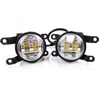 Accessoires de modification des feux antibrouillard avant YLD pour Prado LC250 24-25, nouveau pare-chocs avant LED doré, compatible