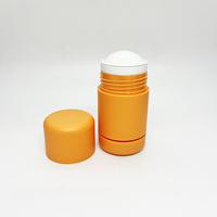 Fournisseur ODM Usine RUIPACK Bouteilles de crème solaire ronde en plastique en stick/ 30/50g Conteneur rechargeable pour soins personnels cosmétiques Déodorant en stick Fabricant