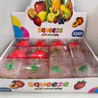 Jouet à presser en forme de fruit, doux et extensible, ASMR, kaki moelleux à remontée lente, anti-stress pour enfants et adultes, cadeau de décompression, vente chaude