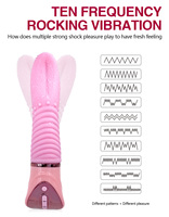 Erwachsenen-Sexspielzeug Leistungsstarker Magischer Zungenvibrator USB-Aufladbar G-Punkt Oral-Leckvibrator Klitoris-Stimulator