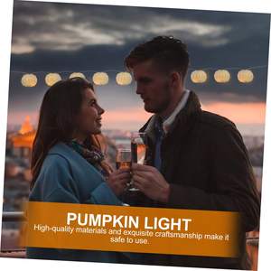 חוט אור דלעת יצירתי הוביל אורות דקורטיביים למסיבות ליל כל הקדושים נייר ייחודי - Product Image 3