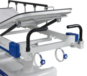 Alta quantità di trasporto paziente idraulico Mobile barella ospedale emergenza ICU attrezzature metalliche - Product Image 5