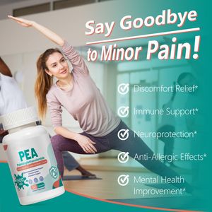 Supplément de marque privée Capsules de PEA Suppléments avec palmitoyléthanolamide - Product Image 4