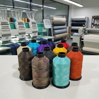 Fil à broder 100% polyester 120d 2 5000m Fil à broder pour utilisation sur tissu