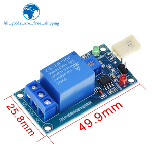 TZT HR202 DC 5V1チャンネル1CH湿度センサースイッチリレーモジュールコントロールボード<span class=keywords><strong>Arduino</strong></span>用湿度センサーモジュール - Product Image 2