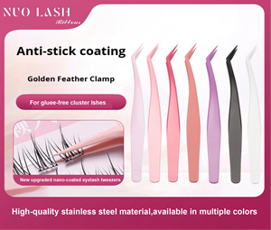 ขนตา<span class=keywords><strong>ปลอม</strong></span>แบบกลุ่มขนตา<span class=keywords><strong>ปลอม</strong></span>แบบโค้งงอได้กำหนดโลโก้ได้เอง - Product Image 5