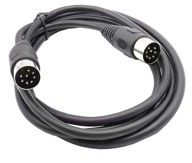 Custom ODM/OEM Customised 3 4 5 6 7 8 9 10 13 Pin Female Male 24 26 28 Awg Mini Din Cable 9 Pin Mini Din to Rca Cable