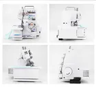 Machine à coudre surjeteuse JUKKY JK4-434D de haute qualité, machine à coudre surjeteuse double mini haute vitesse pour la maison