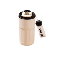 Thermos portable en acier inoxydable 316 de qualité alimentaire avec boucle de suspension et affichage de la température - Design minimaliste moderne pour
