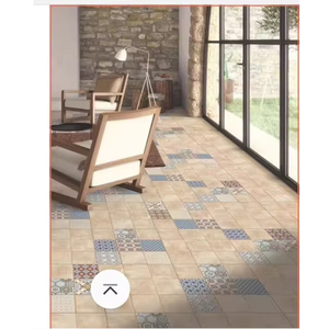 Carreaux de céramique marocains émaillés 300x300mm, carreaux décoratifs pour sols et murs, pour usage intérieur dans les écoles et les villas - Product Image 1